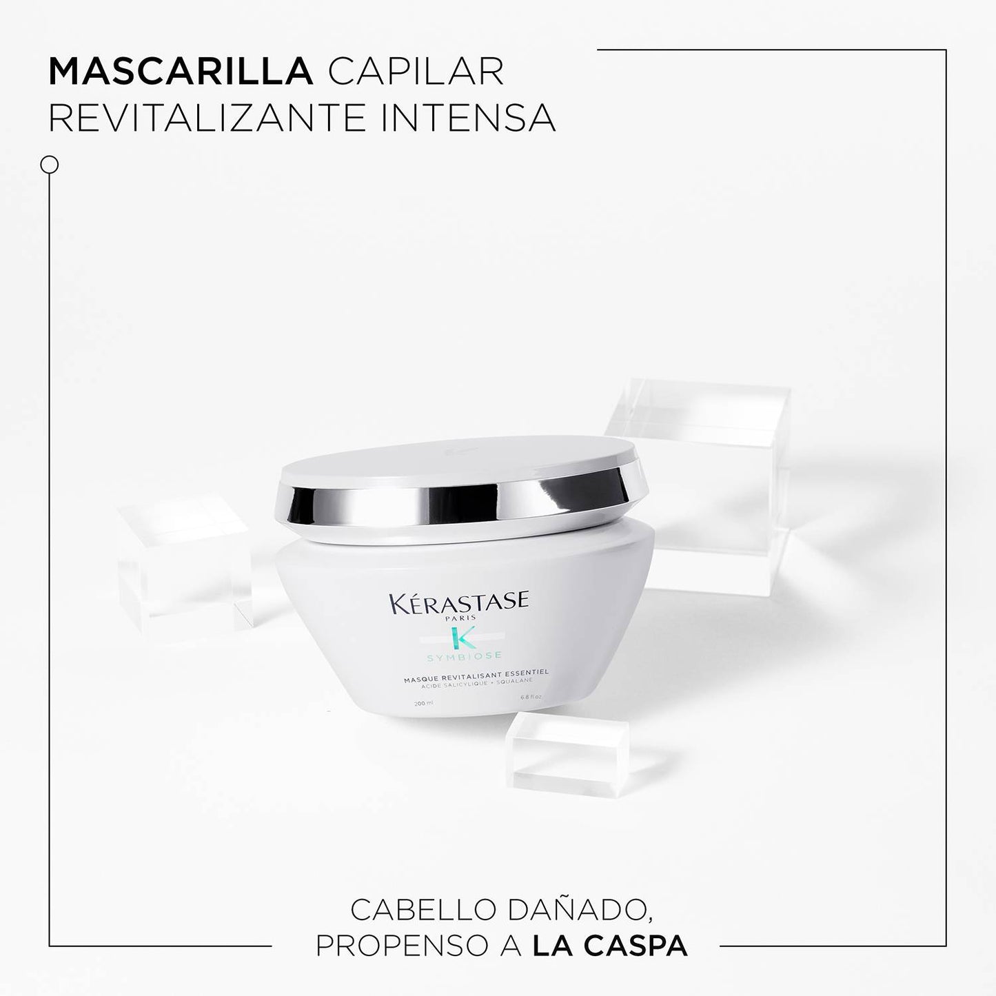 Mascarilla capilar Kérastase Symbiose Anti Caspa 200ml