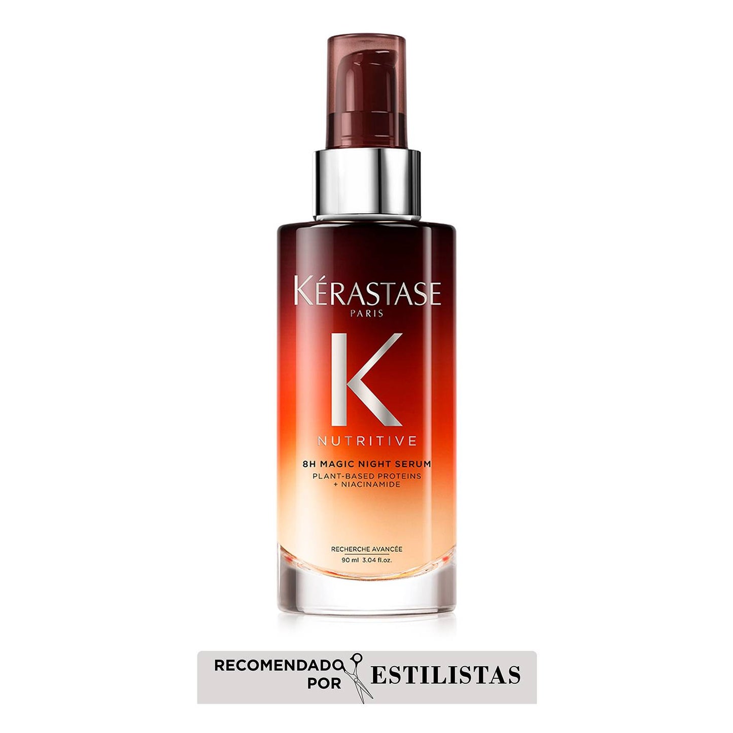 Sérum Capilar 8h Magic Night Kérastase Nutritive Para Cabello Seco 90ml