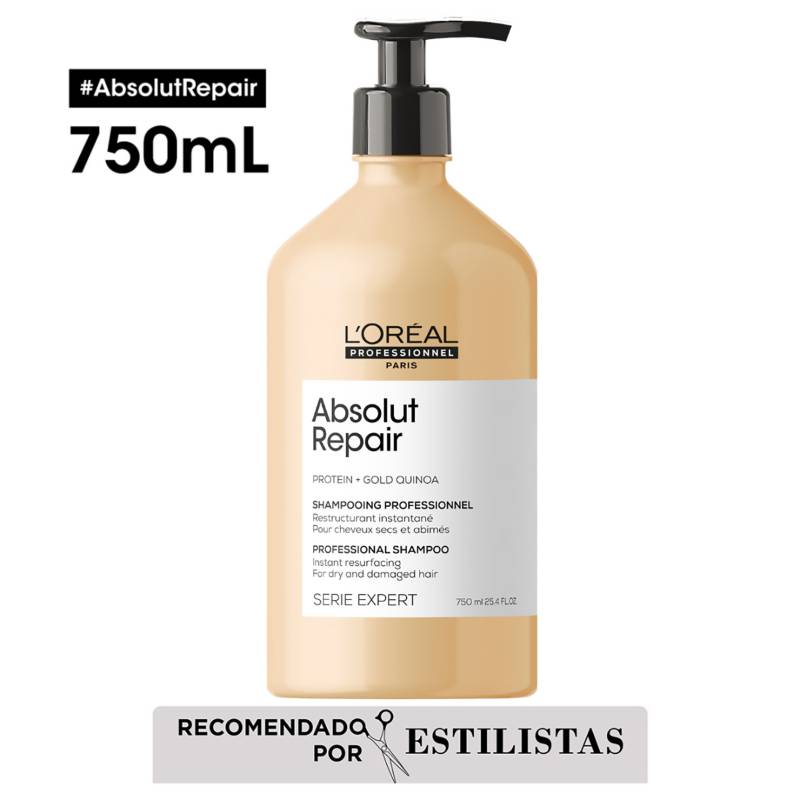 Shampoo Absolut Repair 750ml + Sh. Scalp Advanced 100ml