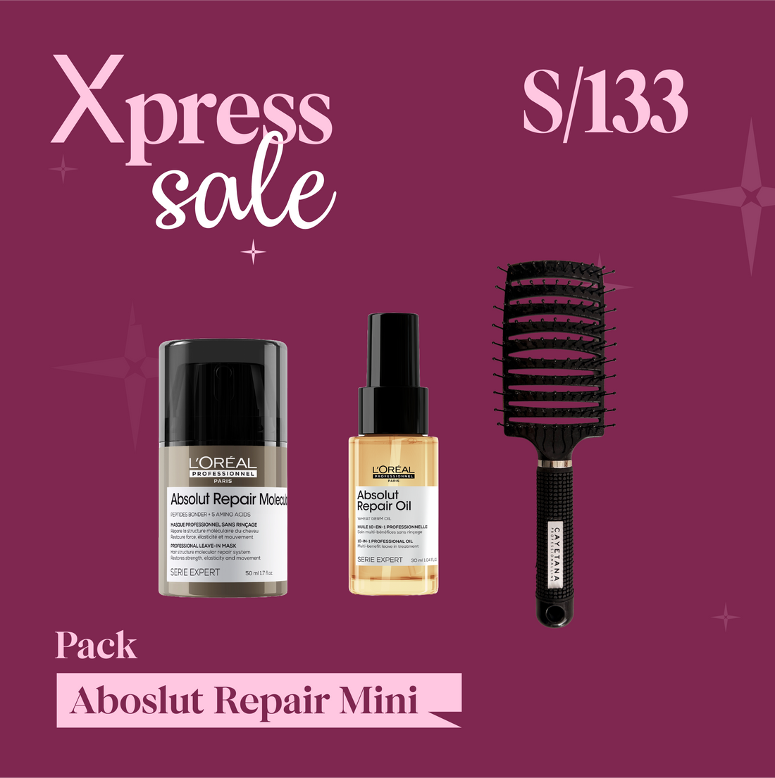 PACK REPARACION Y BRILLO