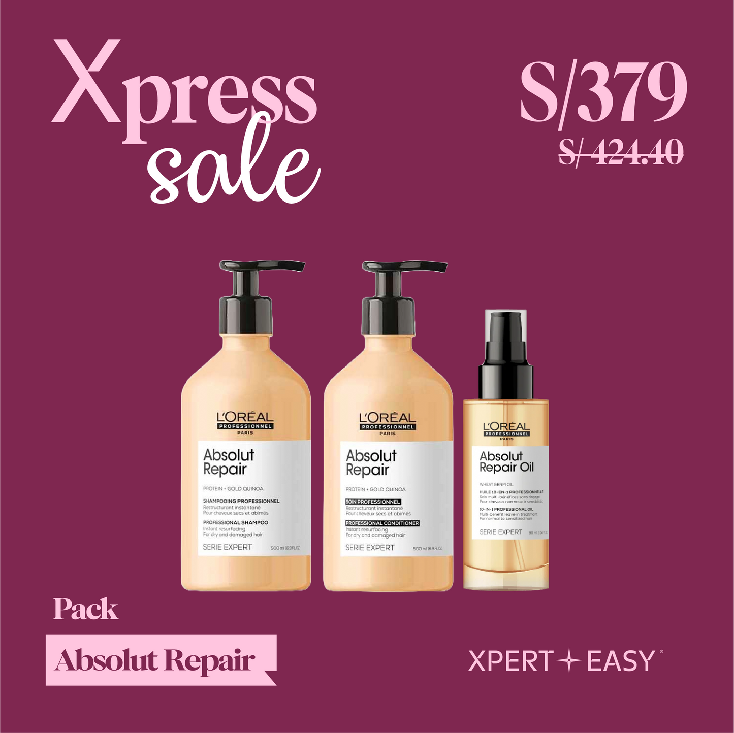 Tripack Absolut Repair XL
