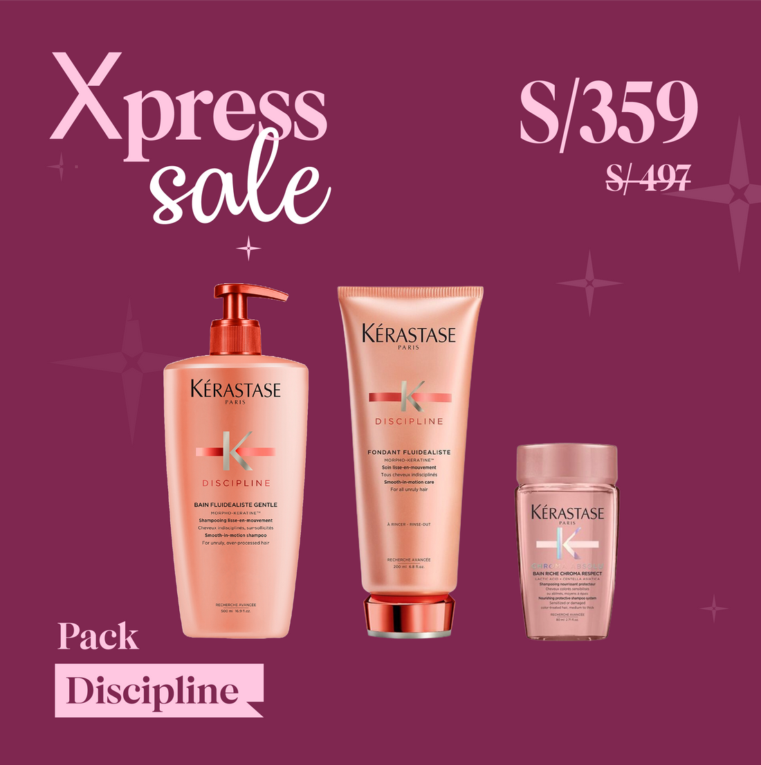 Dúo Discipline Kérastase