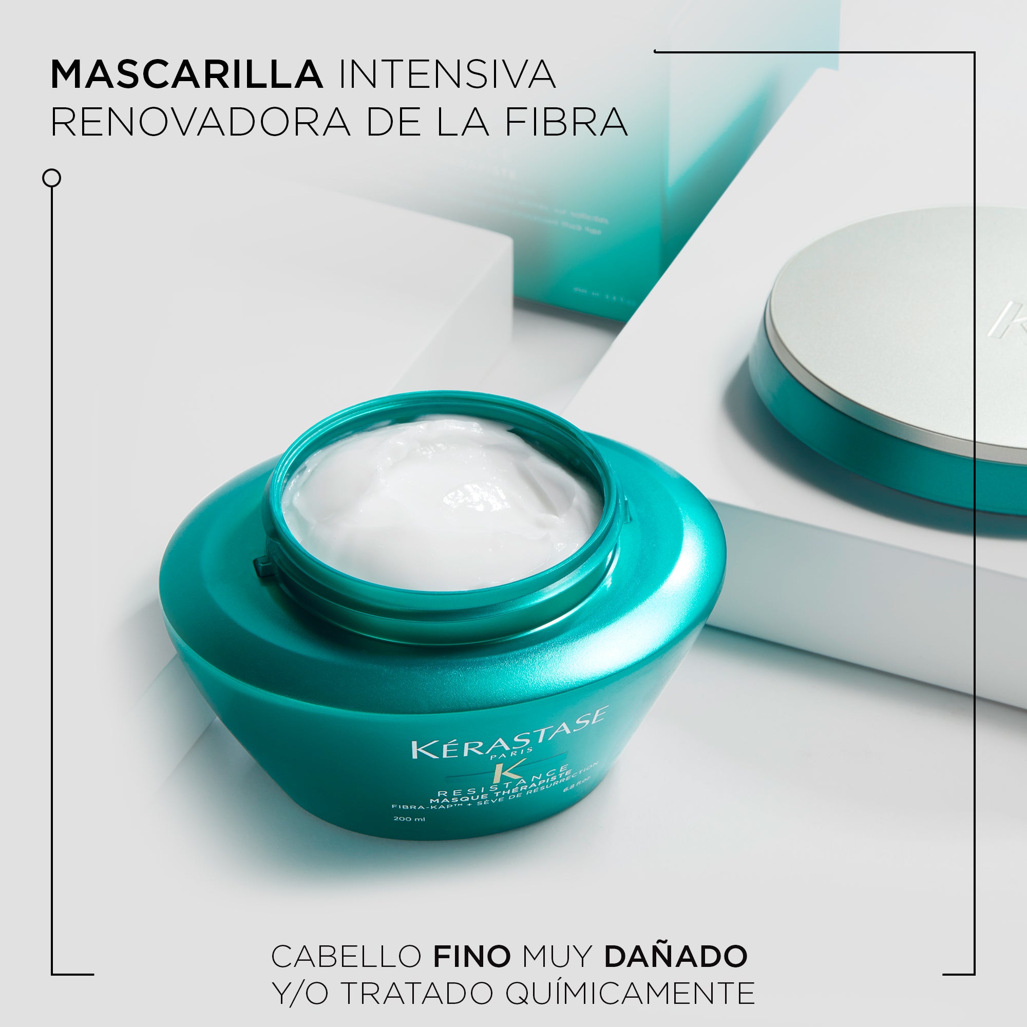 Mascarilla Resistance Therapiste para cabello muy dañado 200ml