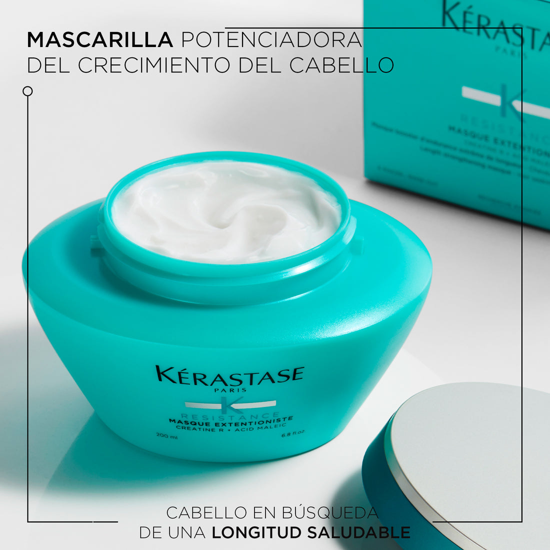 Mascarilla Resistance Extentioniste para lograr un cabello largo saludable 200ml