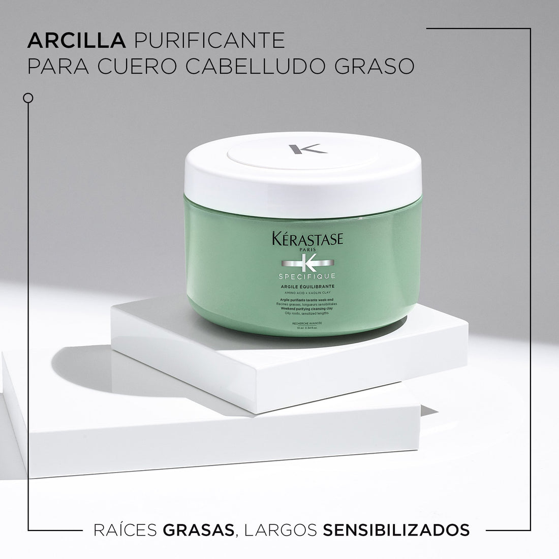 Exfoliante Cuero Cabelludo Graso Argile Équilibrante Specifique 250 ml