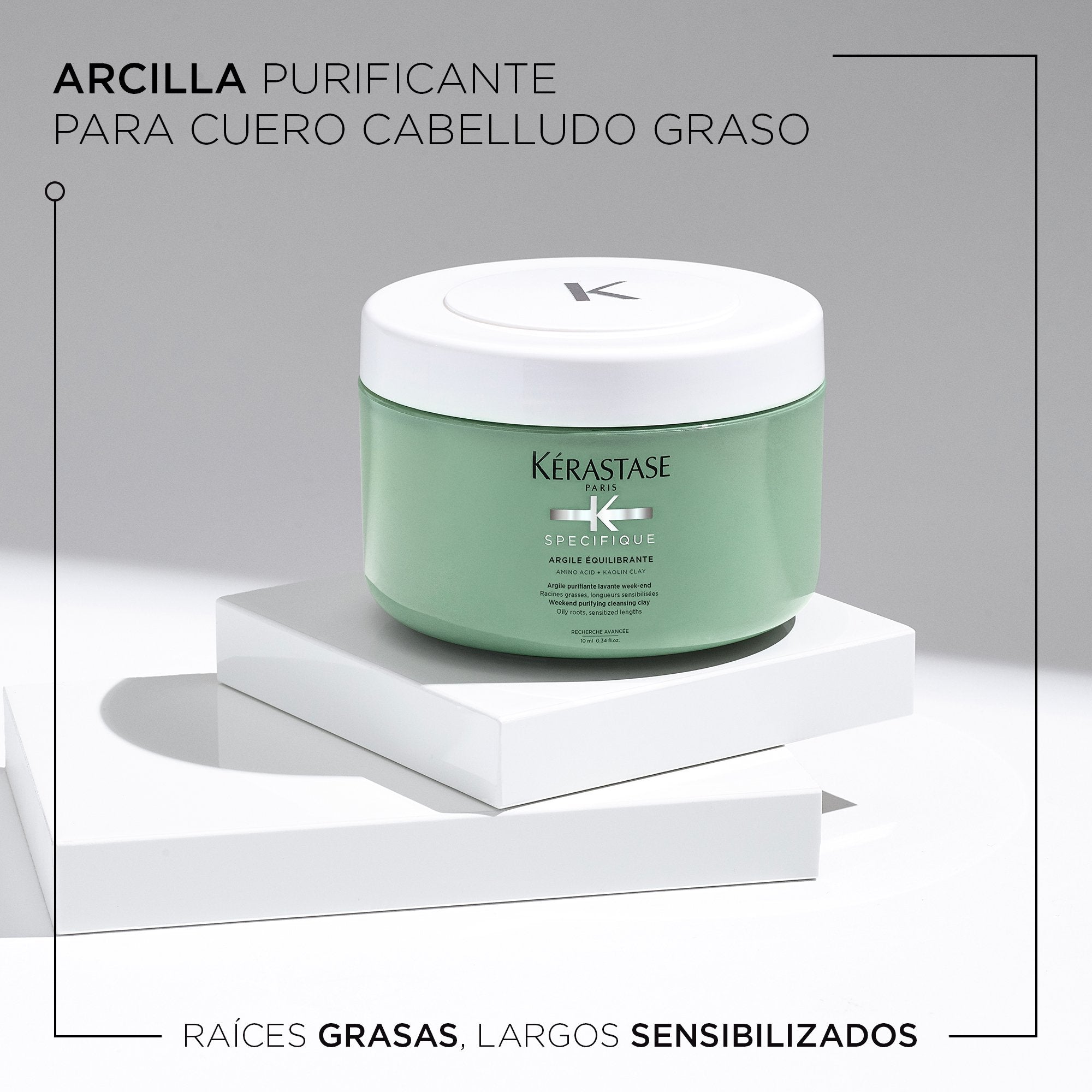 Exfoliante Cuero Cabelludo Graso Argile Équilibrante Specifique 250 ml
