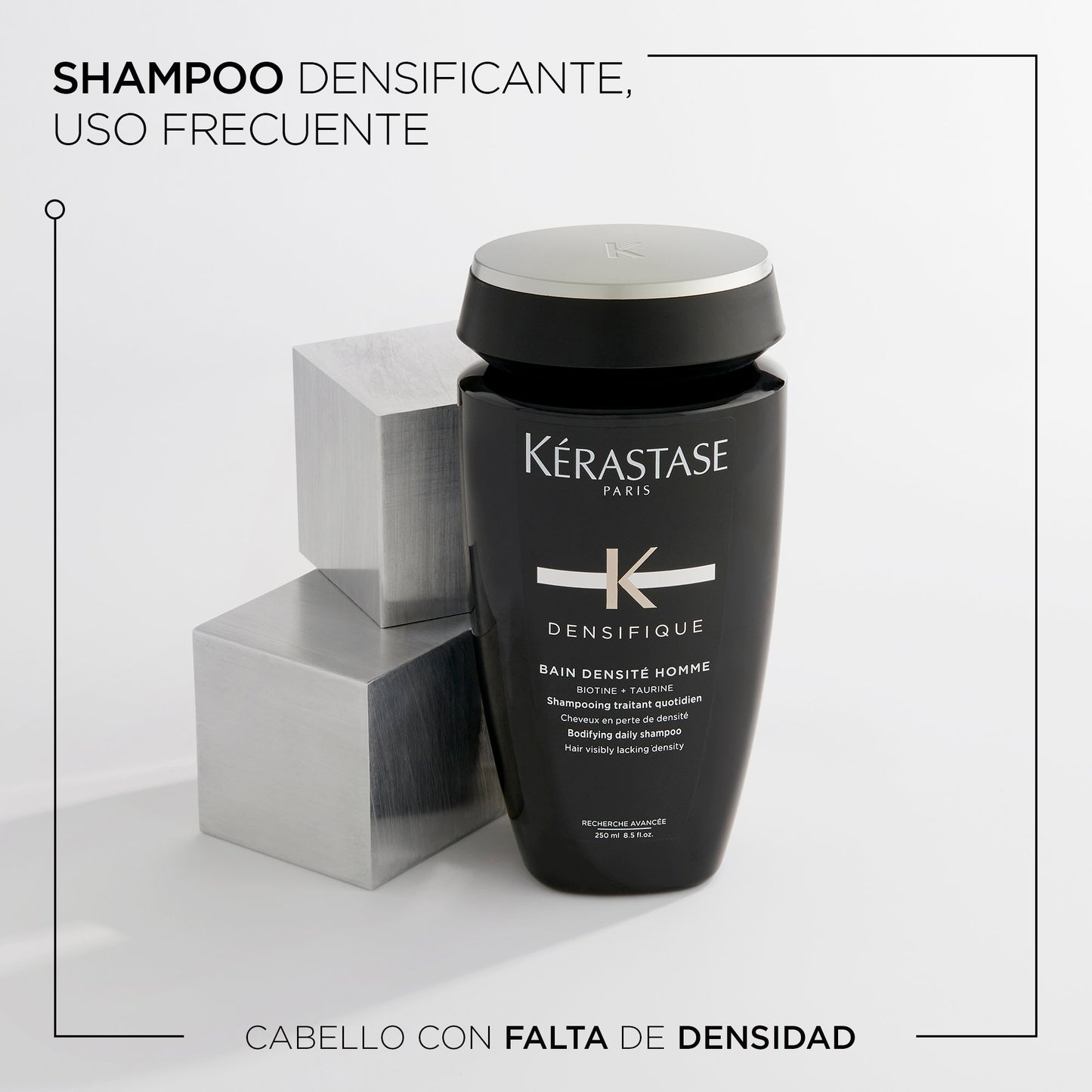 Shampoo Densifique Hombres para cabello con perdida de densidad 250ml