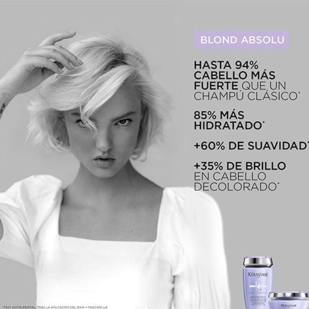 Shampoo Blond Absolu Cicaextreme Para Cabello Rubio Sensibilizado