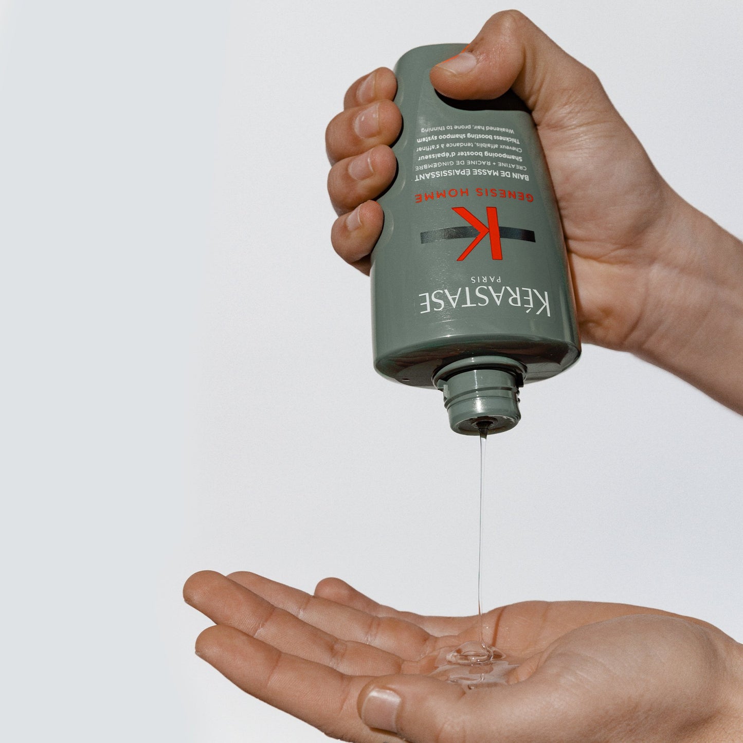 Shampoo para cabello debilitado con tendencia a afinarse Bain de Masse Épaisissant Genesis Homme 250ml