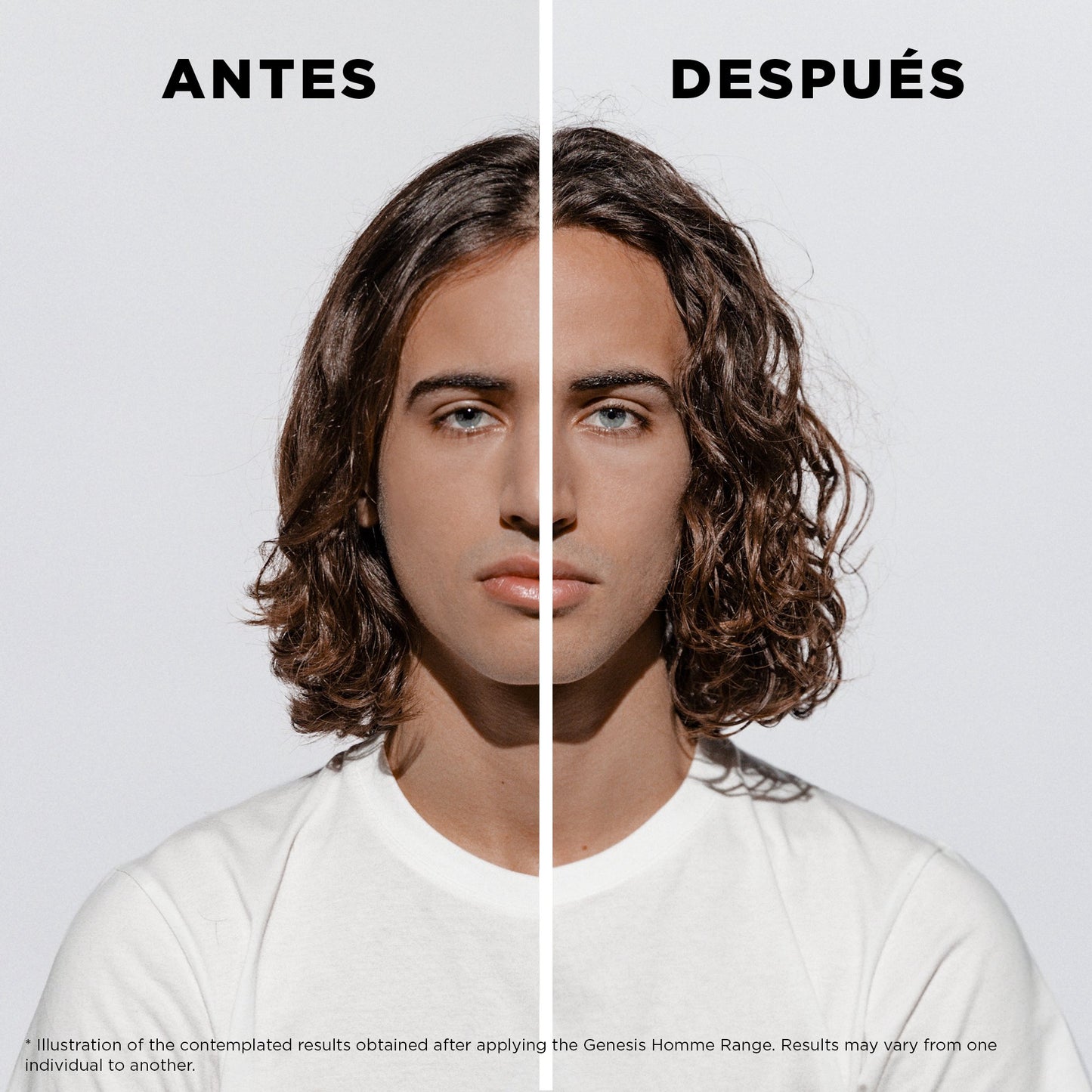 Shampoo para cabello debilitado con tendencia a afinarse Bain de Masse Épaisissant Genesis Homme 250ml