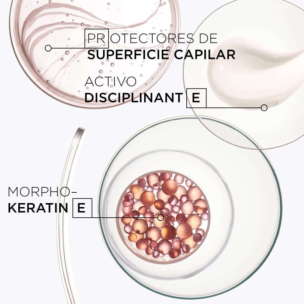 Crema de protección térmica Discipline para cabello con frizz 150 ml
