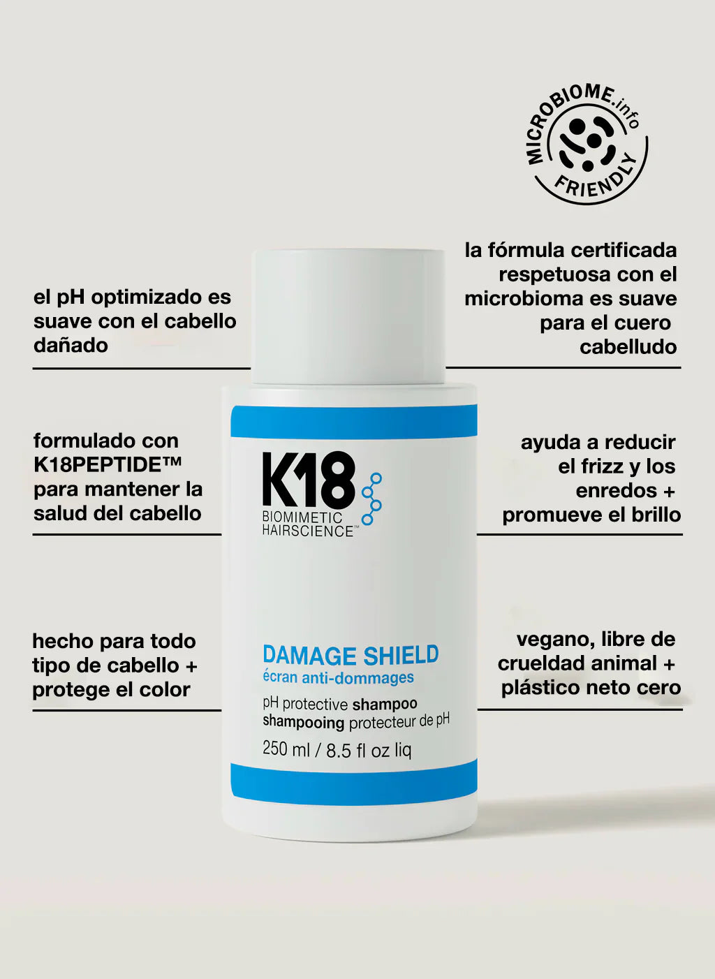 K18 Shampoo damage shield 250ml