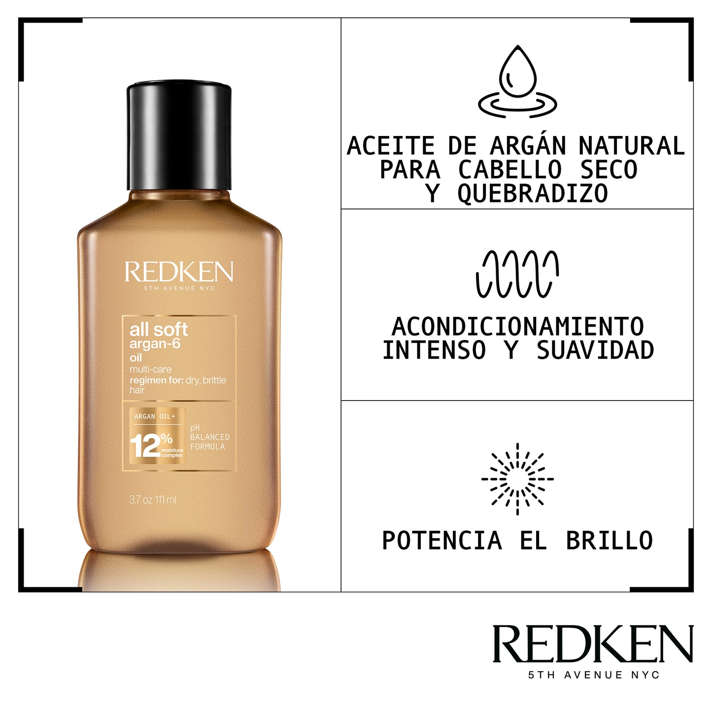Aceite de Argan All Soft 111ml