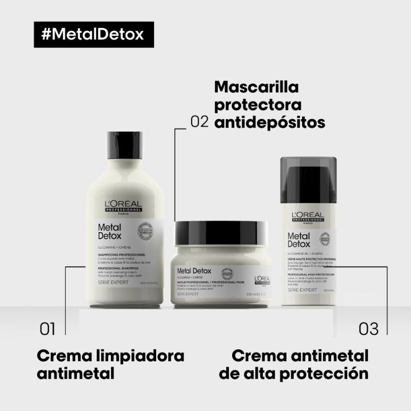 METAL DETOX LEAVE-IN PROTECTOR TERMICO 100ML LP