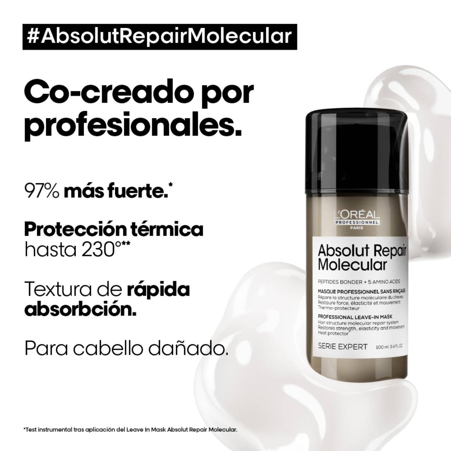 ABSOLUT REPAIR MOLECULAR LEAVE-IN MASK 100ML LP