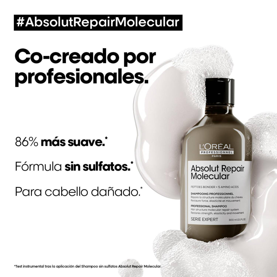 ABSOLUT REPAIR MOLECULAR SHAMPOO 300ML LP