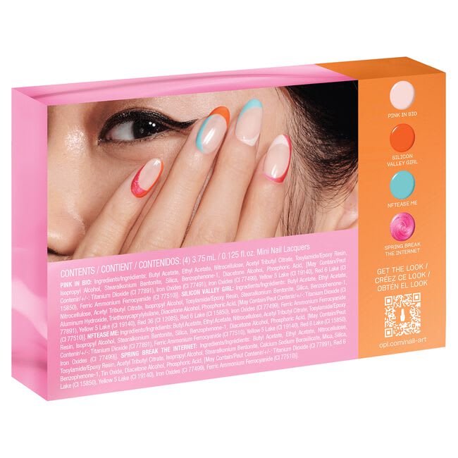PACK ME MYSELF AND OPI 4*3.75ML