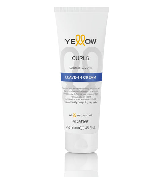 Curls Leave-In Cream 250ml Yellow