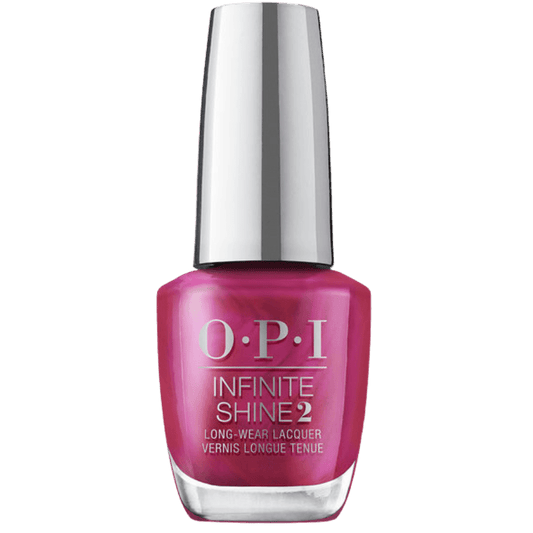 OPI INFINITE SHINE #HRM07 MERRY IN CRANBERRY