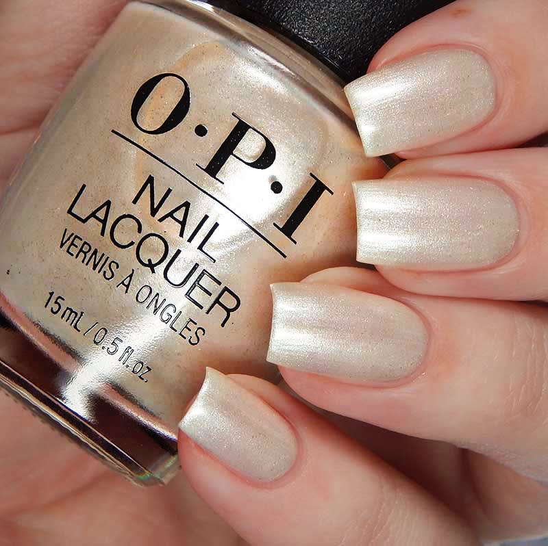 OPI LACQUER #HRJ01 SNOW GLAD I MET YOU