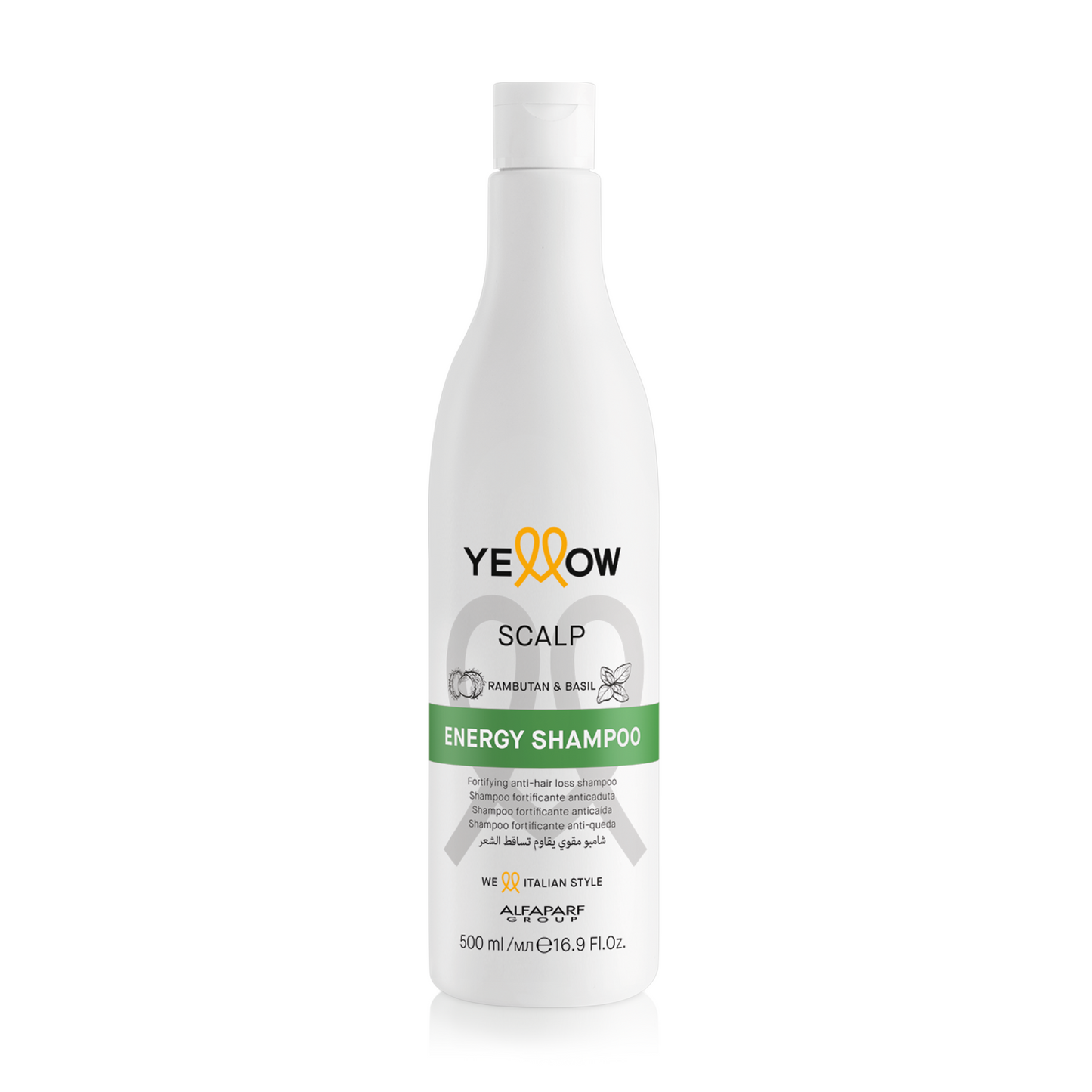 Energy Shampoo 500ml Yellow
