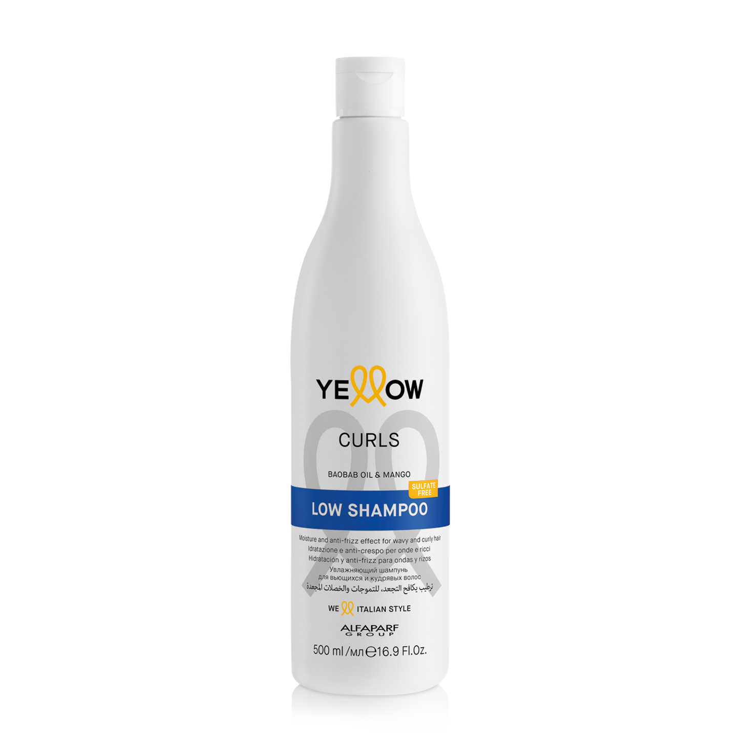 CURLS LOW SHAMPOO 500ML YELLOW