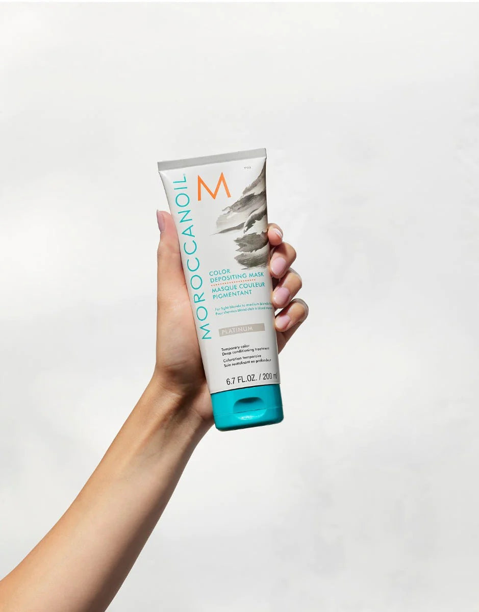 Moroccanoil Color Depositing Mask Platinum 200ml