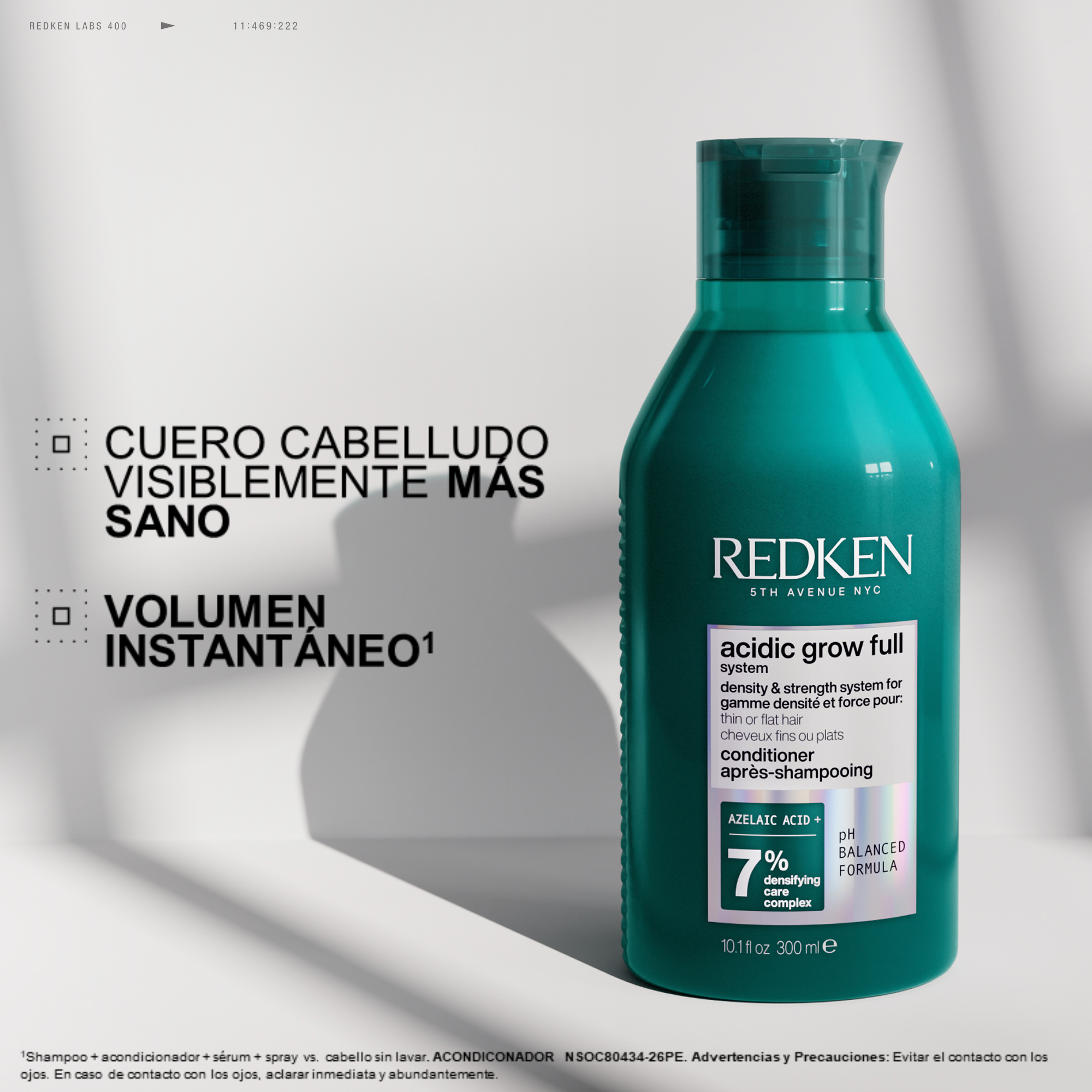 ACIDIC GROW FULL CONDITIONER 300ML REDKEN