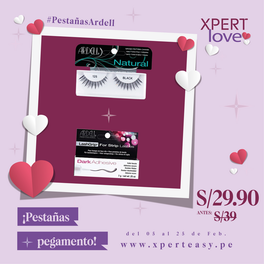 Dúo Pestañas 125 + Adhesivo ARDELL