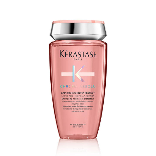 Shampoo Bain Riche Chroma Respect para cabello de medio a grueso 250ml