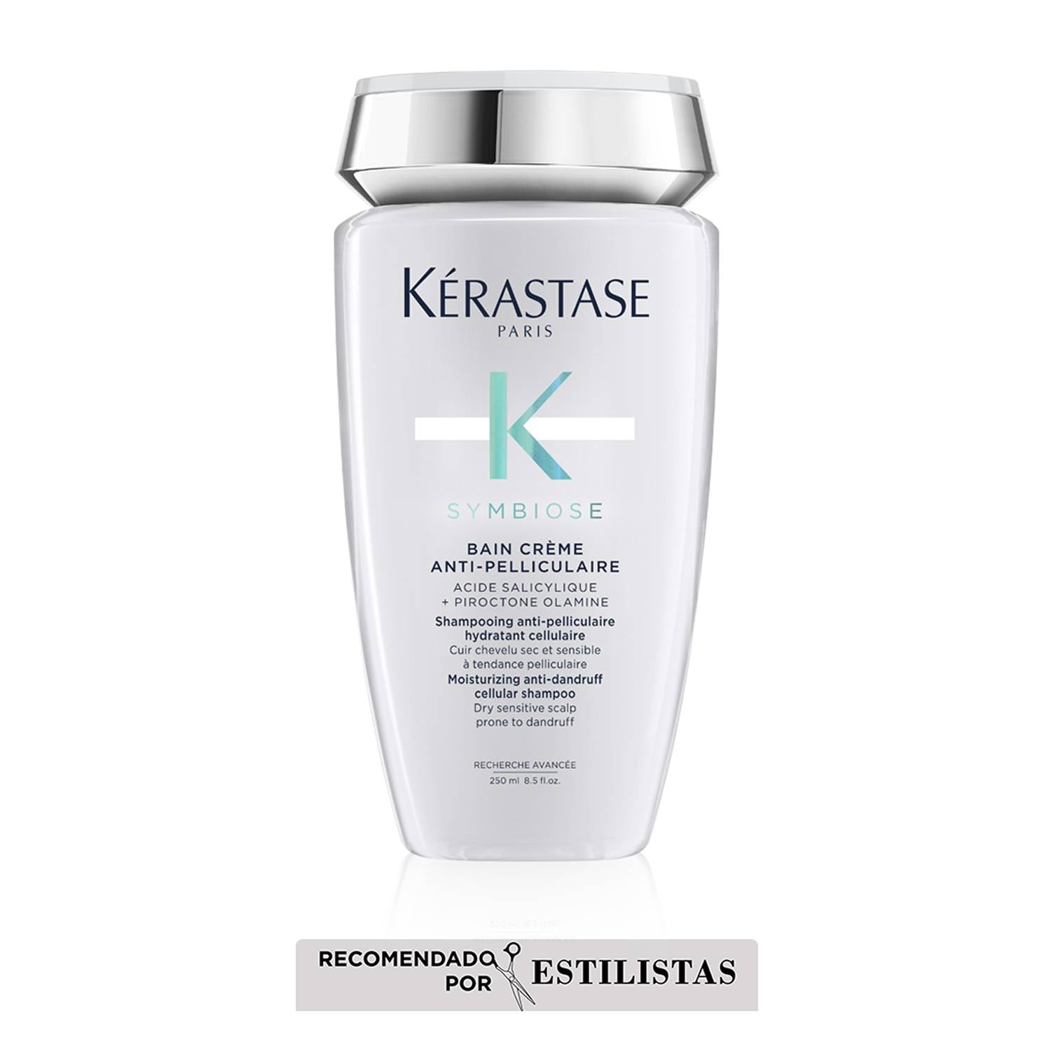 Shampoo Kérastase Symbiose Anti Caspa para cuero cabelludo seco 250ml