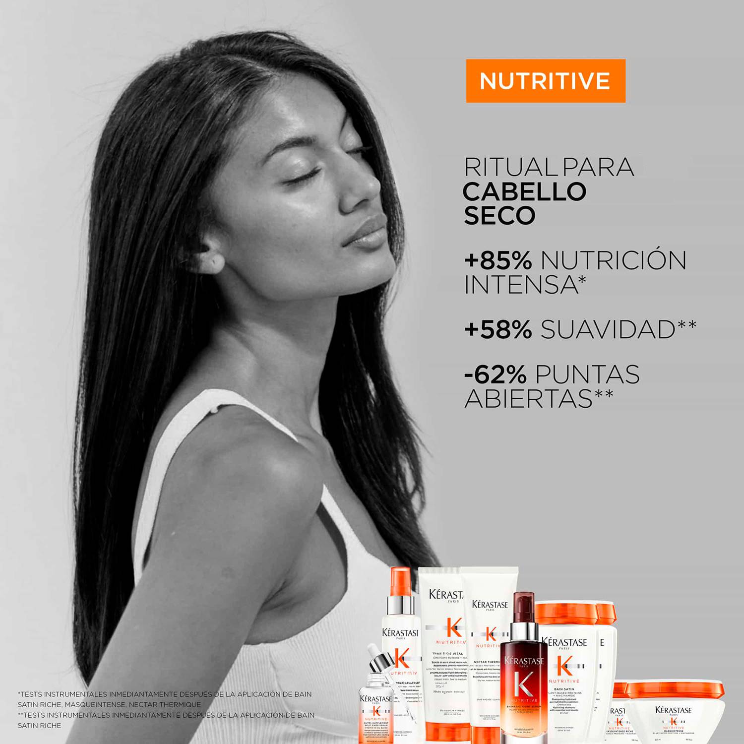 Mascarilla Masquitense De Nutrición Intensa Kérastase Nutritive Para Cabello Seco 200ml