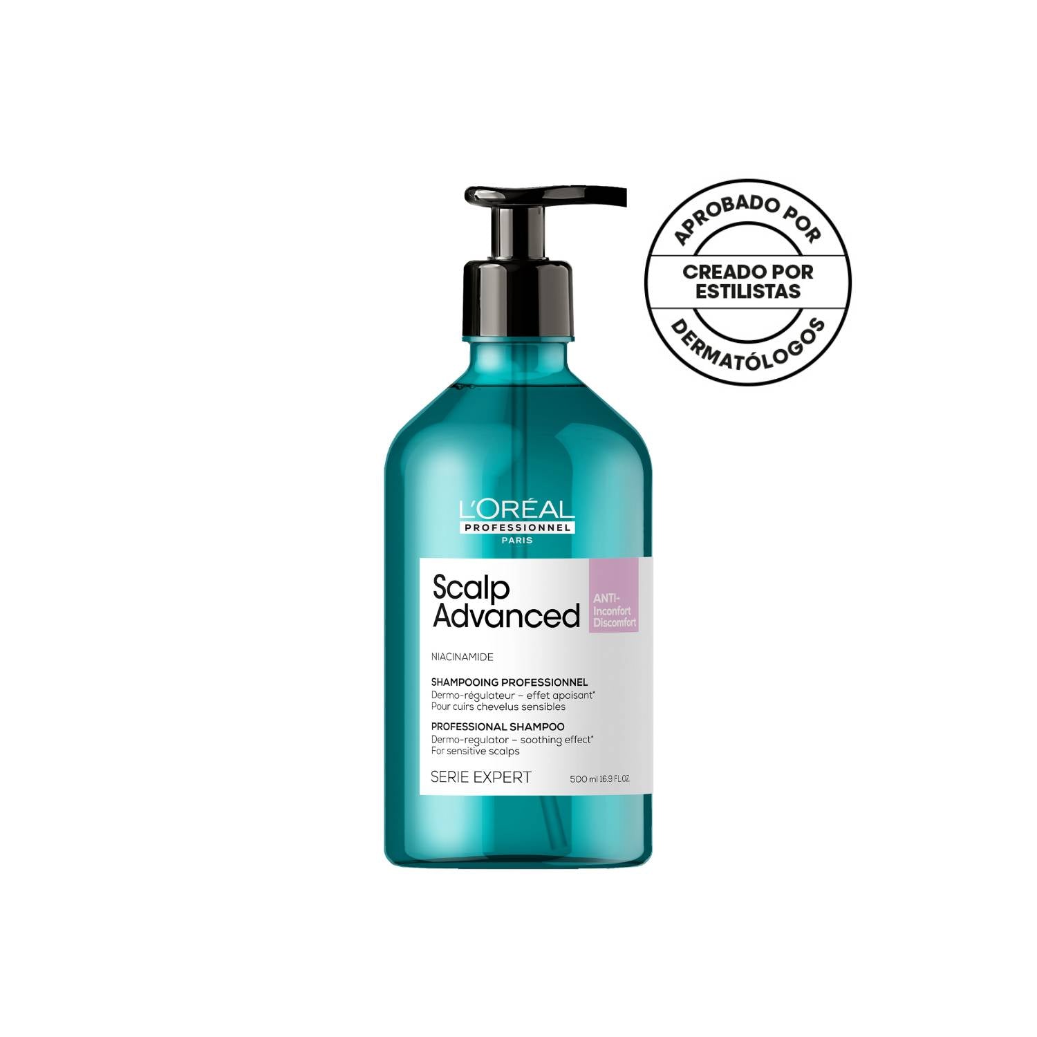 SHAMPOO SCALP ADVANCED ANTI-DISCOMFORT 500ML LP