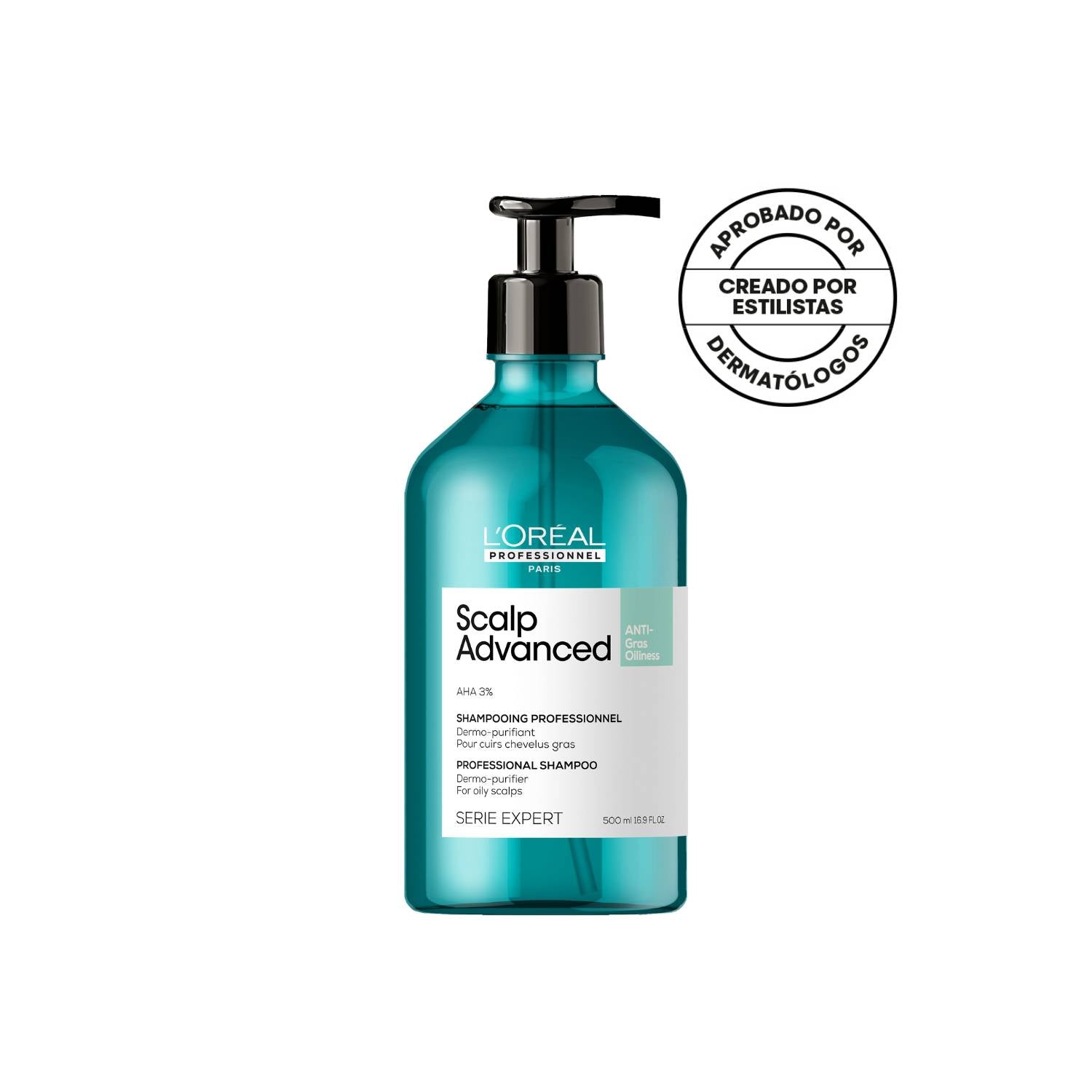 SHAMPOO SCALP ADVANCED ANTI-GRAS OILINESS 500ML LP