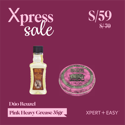 Dúo Pink Heavy Grease 35gr + Shampoo 100ml