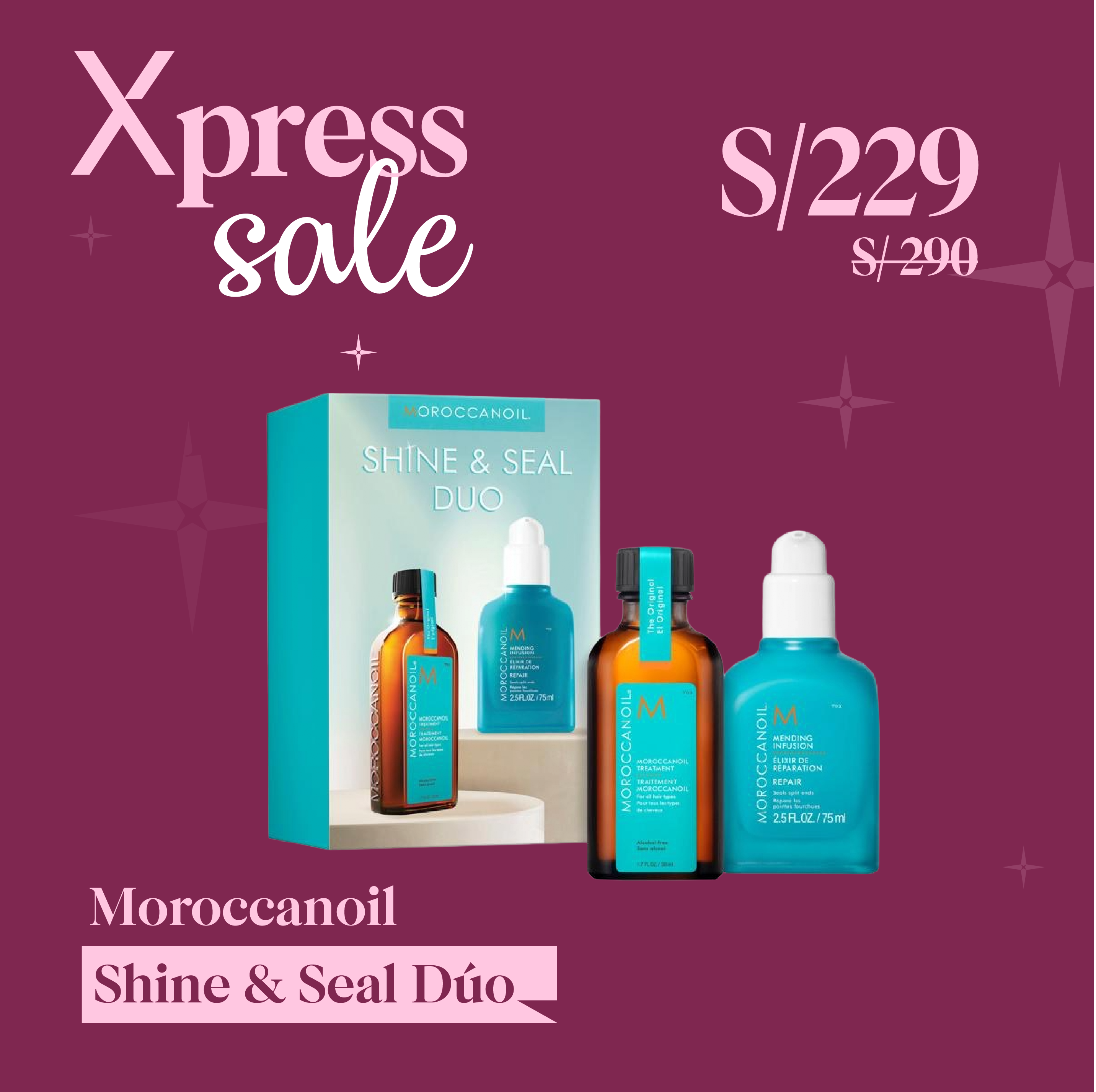 SHINE & SEAL DUO MOROCCANOIL