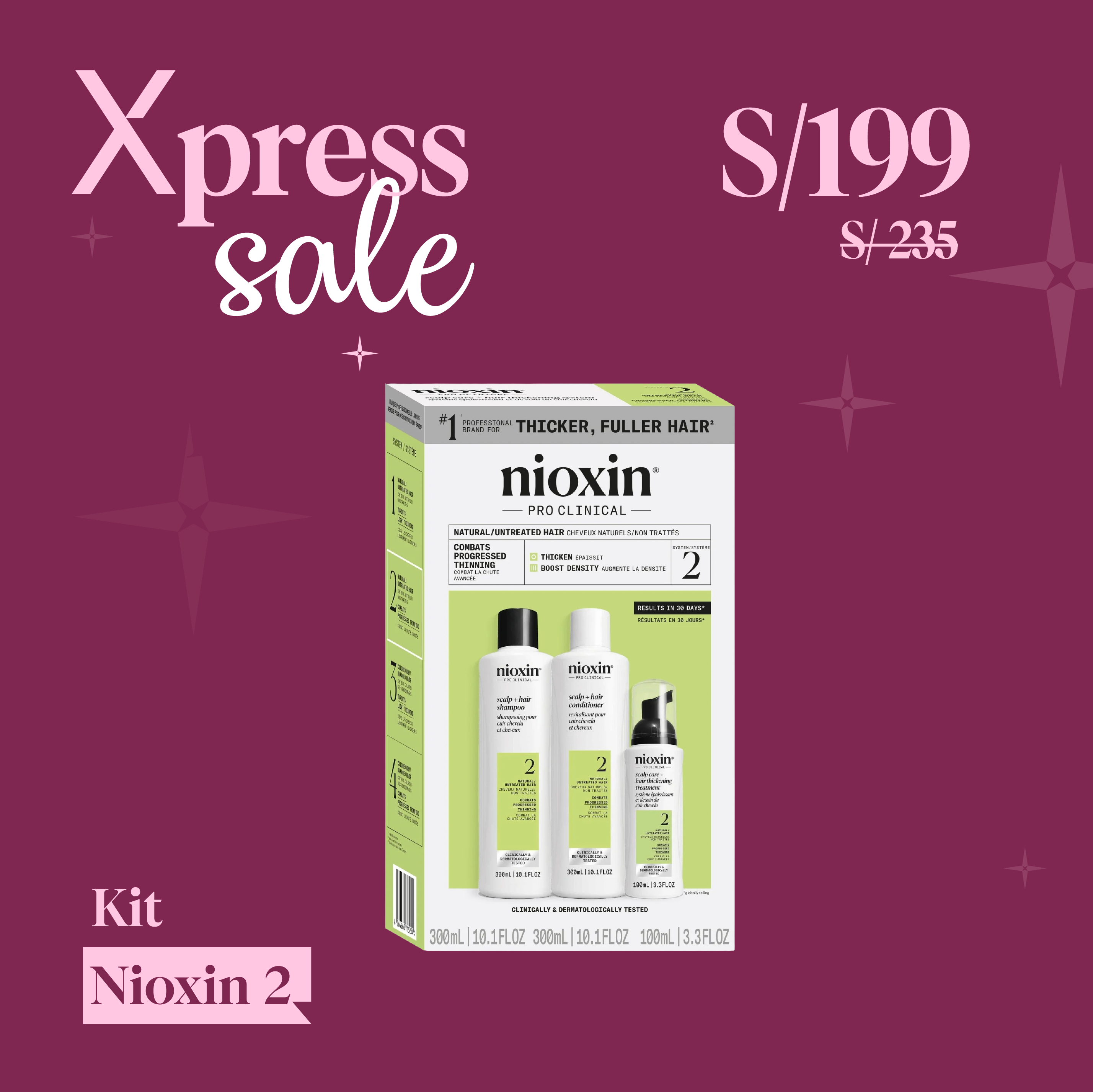 NIOXIN KIT 2
