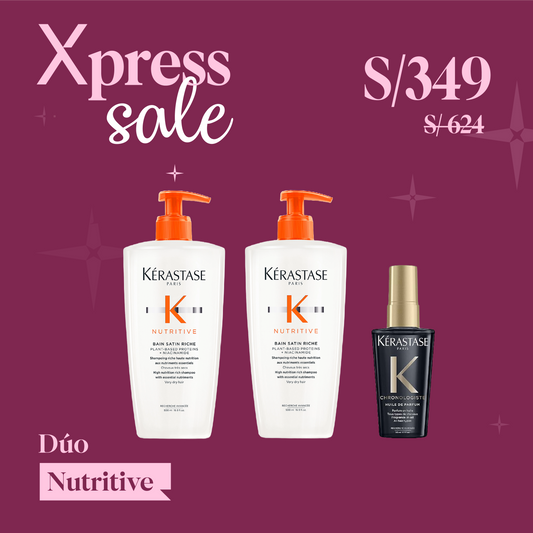 Dúo Nutritive + Huile Chronologiste 50ml