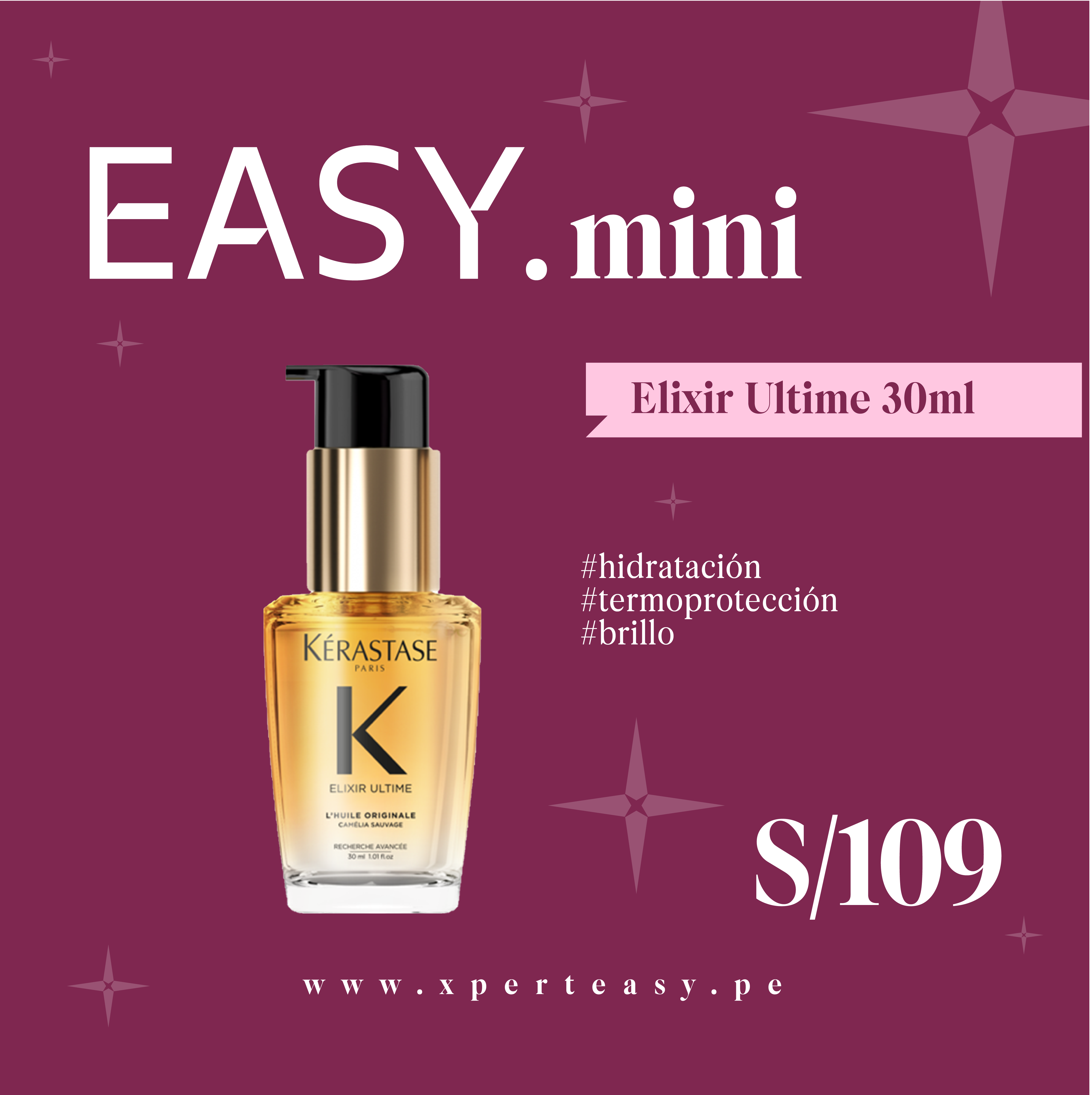 L´HUILE ORIGINALE 30ML ELIXIR ULTIME