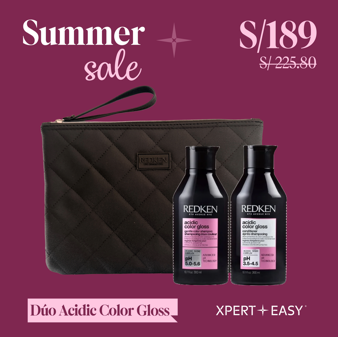 Dúo Acidic Color Gloss + Neceser