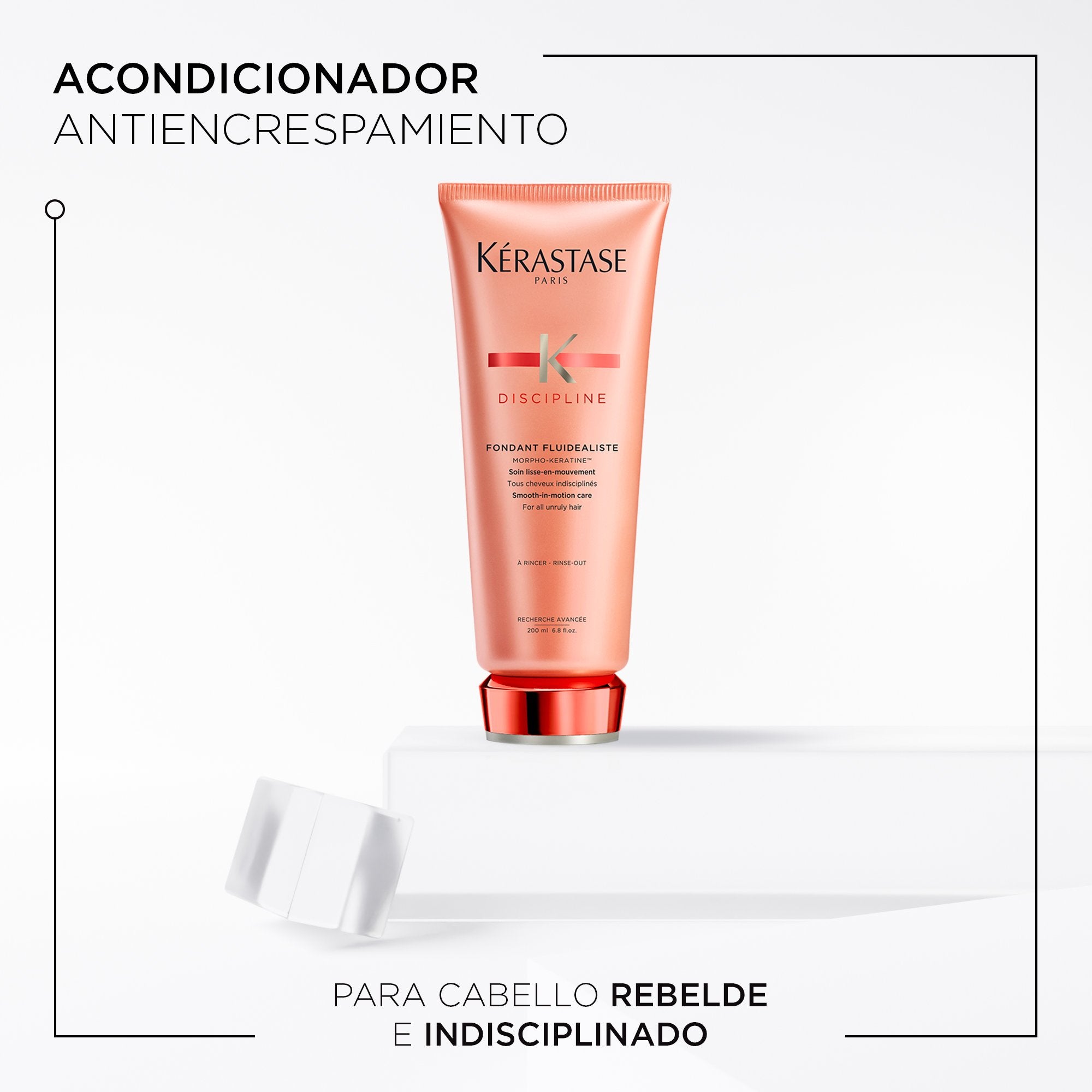 Acondicionador Discipline para cabello con frizz 200ml
