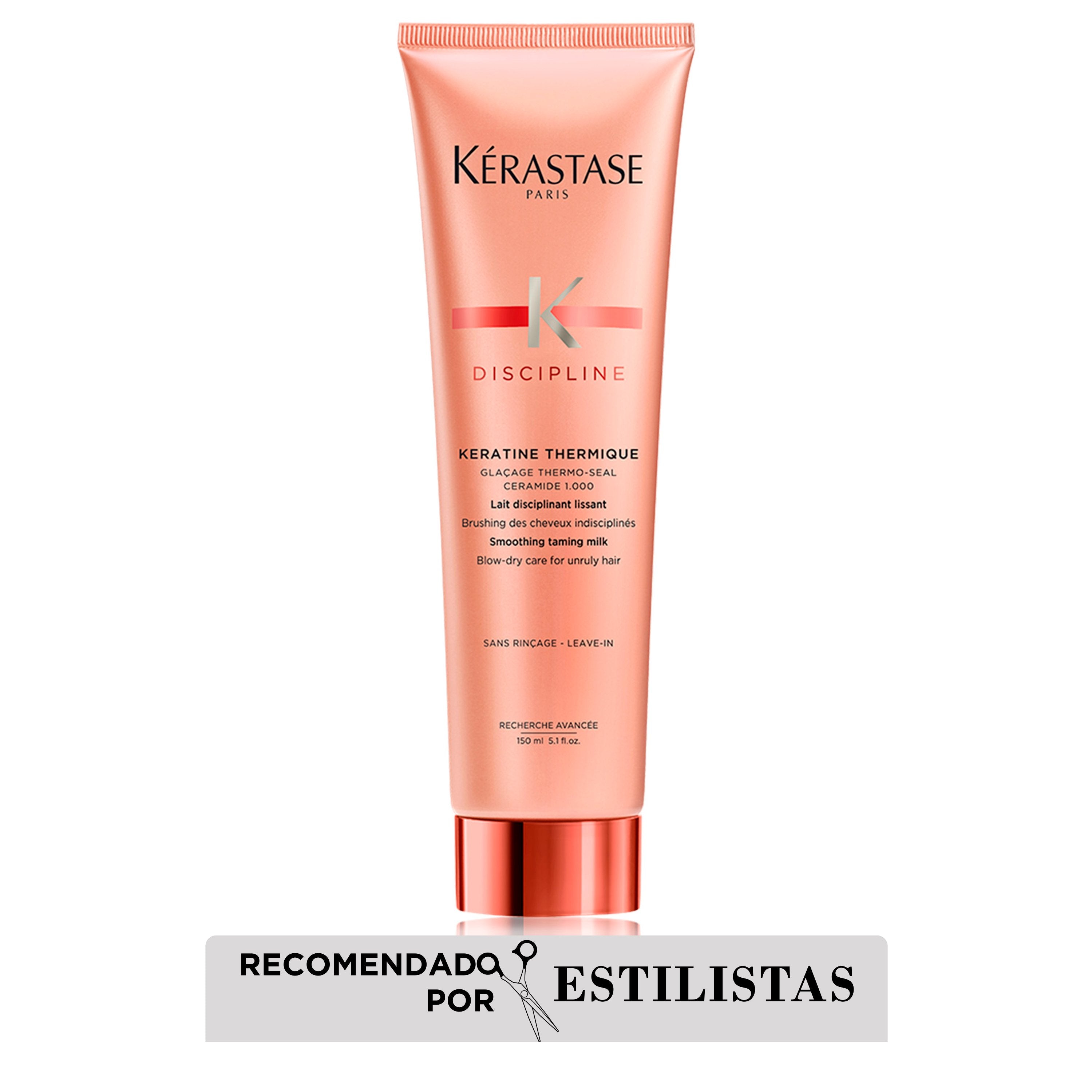 Crema de protección térmica Discipline para cabello con frizz 150 ml