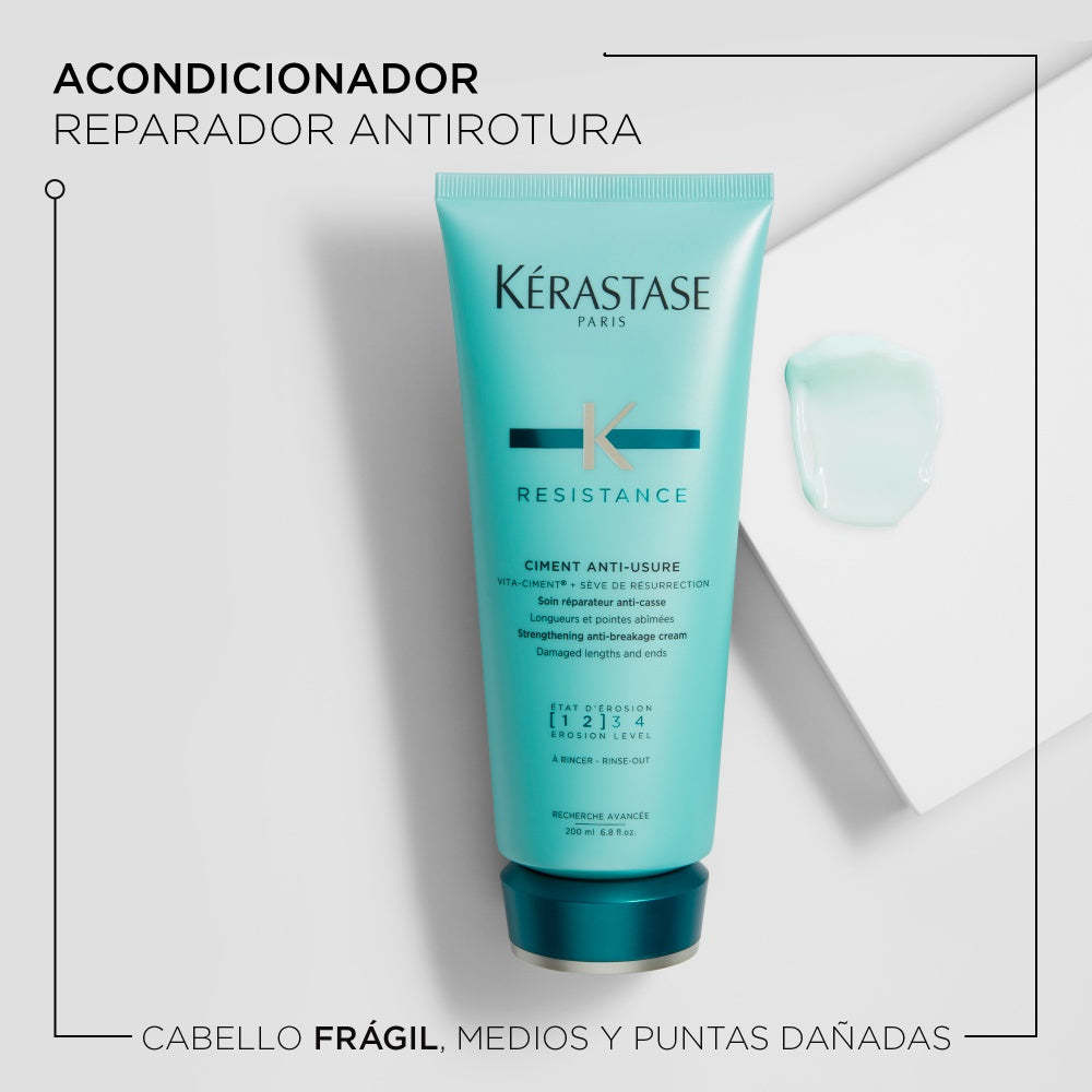 Acondicionador Resistance Ciment Anti - Usure 200ml