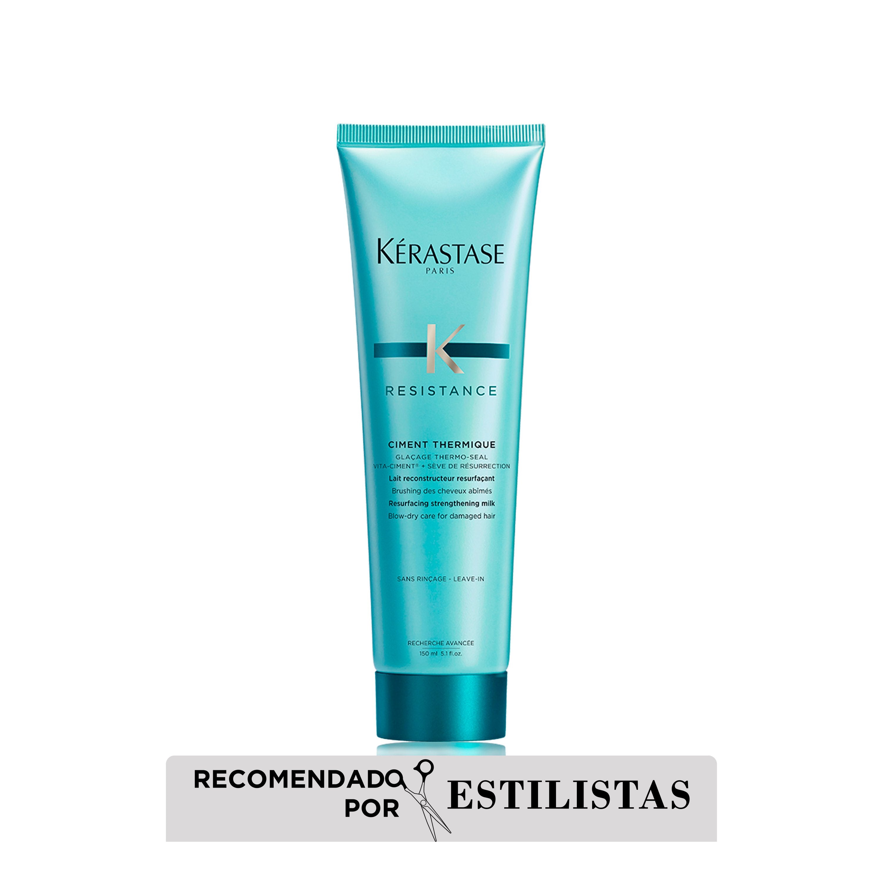 Crema De Protección Térmica Resistance Ciment Thermique para cabello dañado 150ml