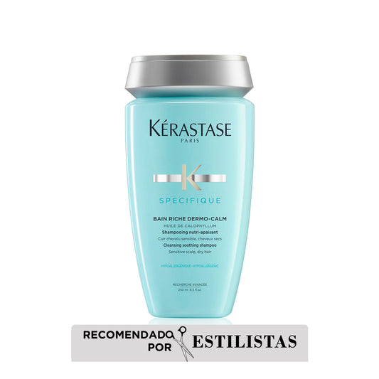 Shampoo Specifique para cuero cabelludo sensible y seco Bain Riche Dermo Calm 250ml