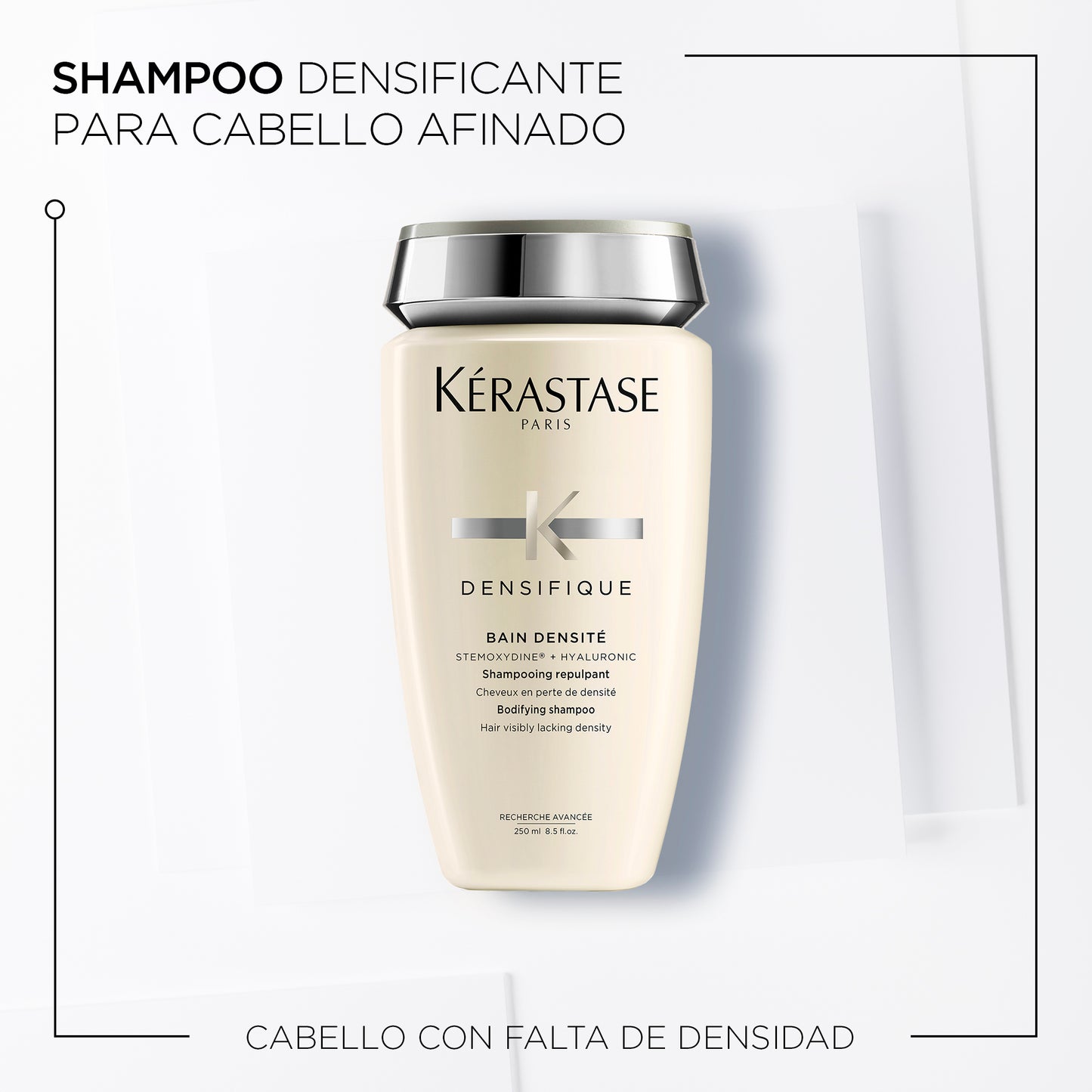 Shampoo Densifique para cabello con perdida de densidad 250ml