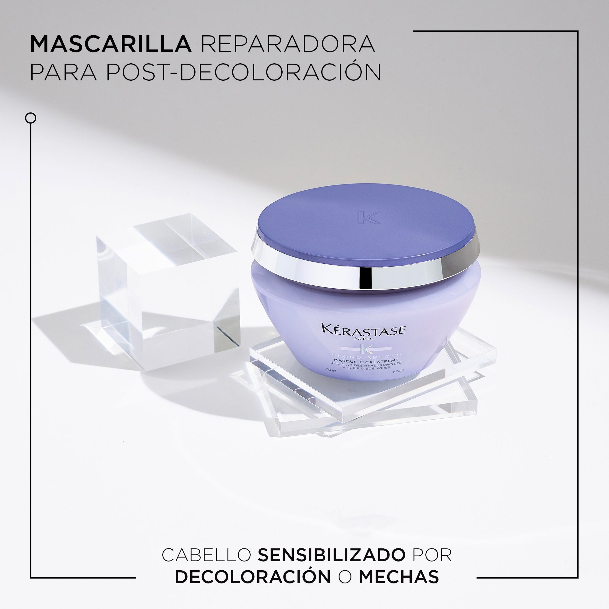 Mascarilla Blond Absolu Cicaextreme Para Cabello Rubio Sensibilizado 200ml