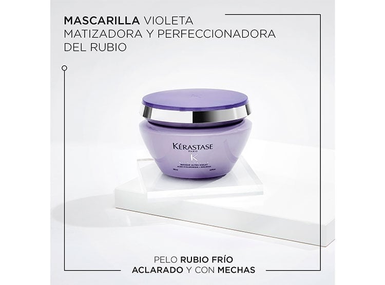 Mascarilla Ultra Violet Blond Absolu para cabello con mechas 200ml