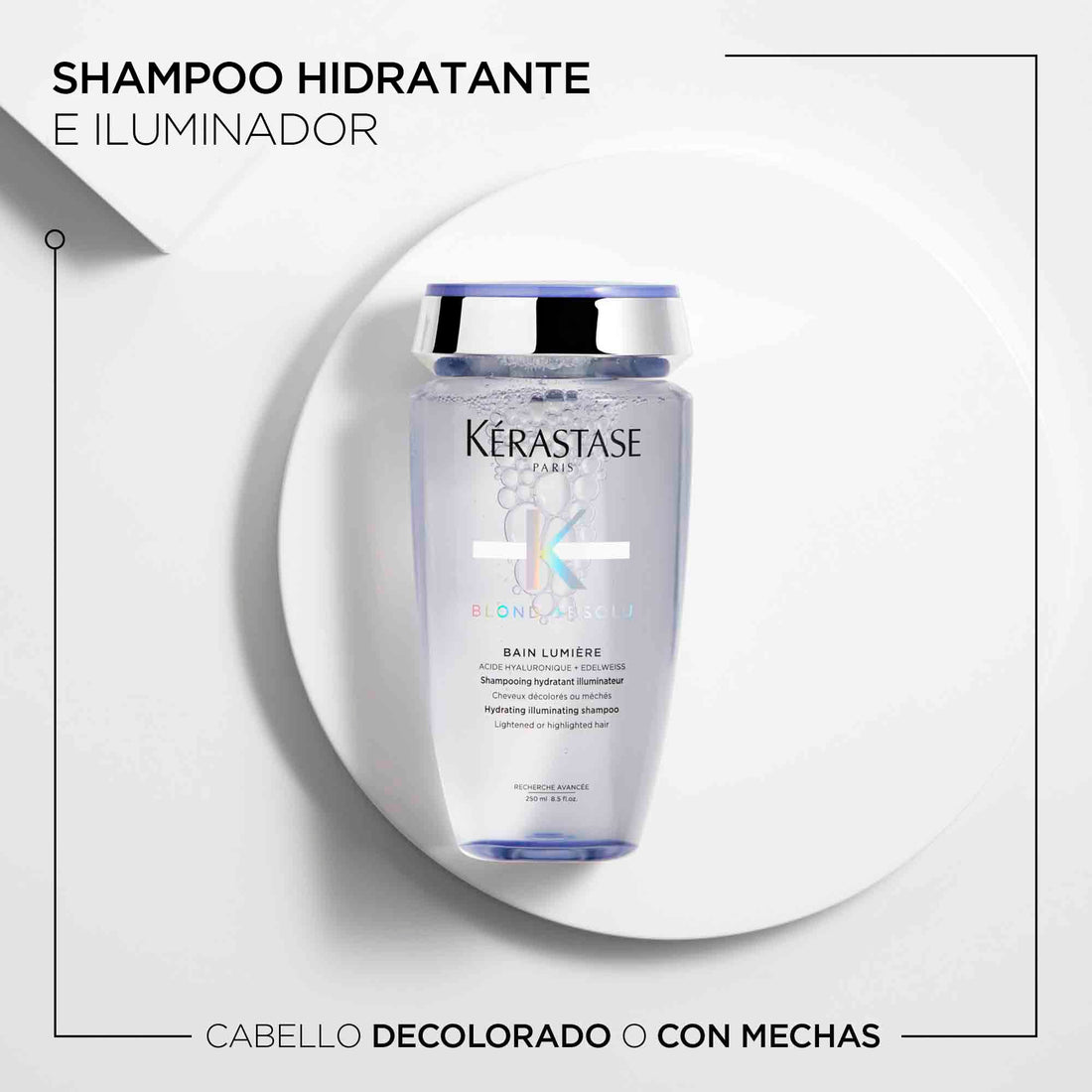 Shampoo Lumiére Blond Absolu para cabello con mechas 250ml