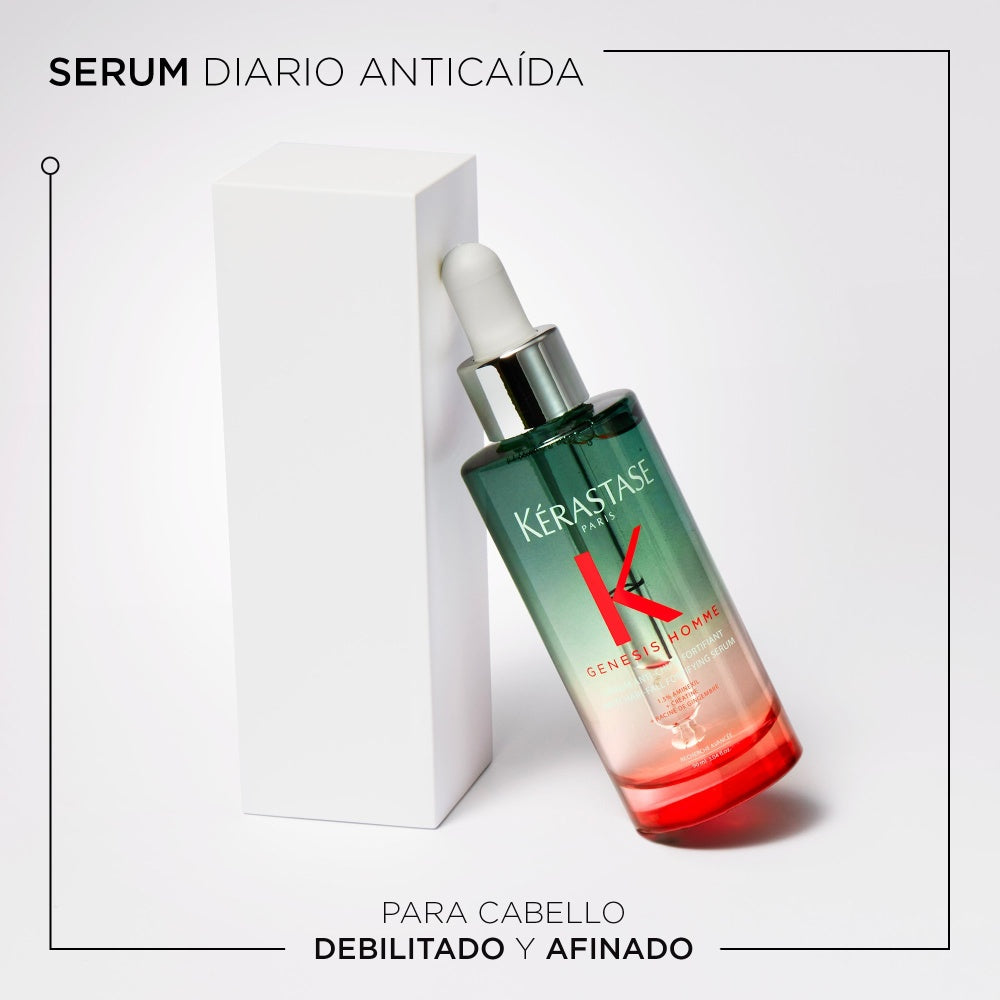 Sérum para cabello debilitado con tendencia a la caída Anti-Chute Fortifiant Genesis Homme 90ml